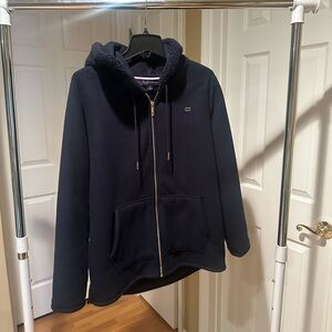 Tommy Hilfiger Navy Blue Zip-Up Hoodie
